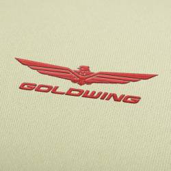 Jacke mit Goldwing logo