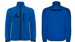Full zip sweatshirt jacket with Suzuki embroidery