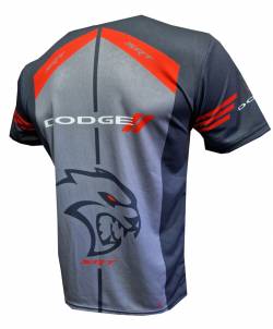 dodge srt hellcat racing challenger 3d print shirt 