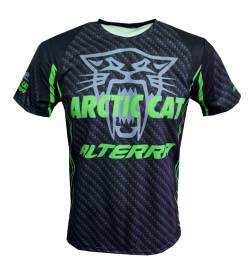 arctic cat alterra ATV 450 300 black hills mud pro overall print tshirt 