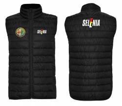 alfa romeo gilet broderies quilted vest ricamo embroidery 