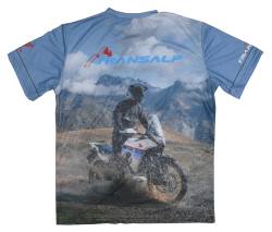 Honda XL750 Transalp off road adventure bike printed t-shirt 