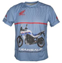 Honda XL750 Transalp transalpine off road adventure bike t-shirt 