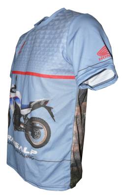 Honda XL750 Transalp transalpine off road adventure bike tshirt 