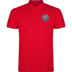 alfa romeo racing embroidered broderie tee polo tshirt 