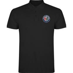 alfa romeo team embroidery polo t shirt 