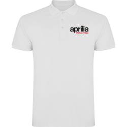 aprilia sx rx 125 camiseta polo bordada 