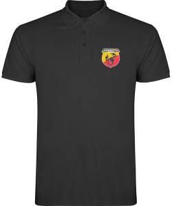 fiat abarth punto embroidery polo t shirt 