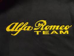 alfa romeo team embroidery 