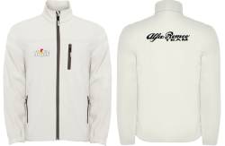 alfa romeo softshell jacket embroidery jacke veste giacca Stickerei 