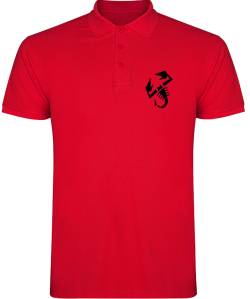 fiat 500 abarth punto embroidery polo t shirt 