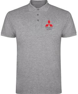 Mitsubishi ralli art lancer 1600 embroidery polo tee 