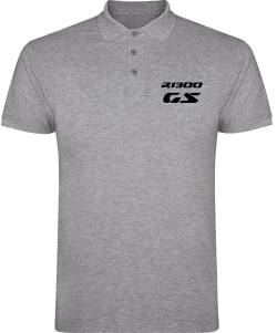 bmw motorrad r1300gs embroidery polo tee 