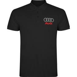 audi sport embroidered polo tshirt 