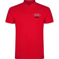 audi sport camiseta polo bordada 